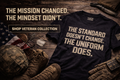 The Standard Doesn't Change. The Uniform Does.